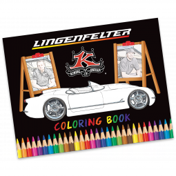 Lingenfelter Kindig-it Design Coloring Book